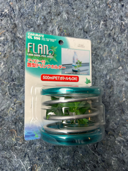 FLAN Spring-Type Drink Holder (teal)
