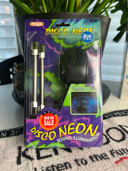 DISCO NEON Sound Illumination (double blue neon)