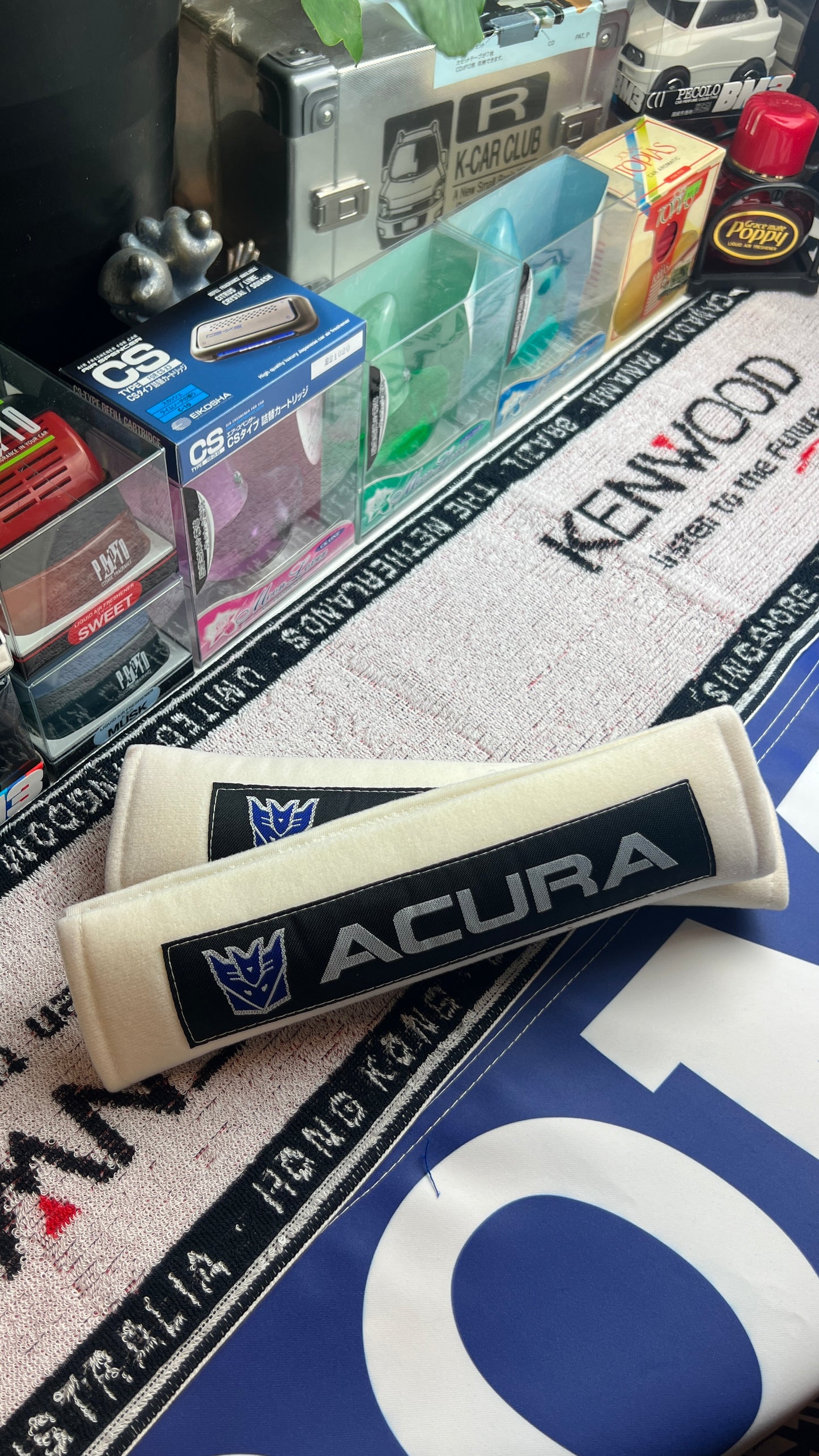 ACURA TRANSFORMERS Seat Belt Pads