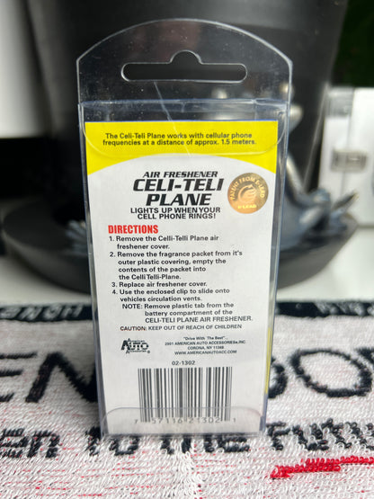 CELI-TELI PLANE Air Freshener + Light